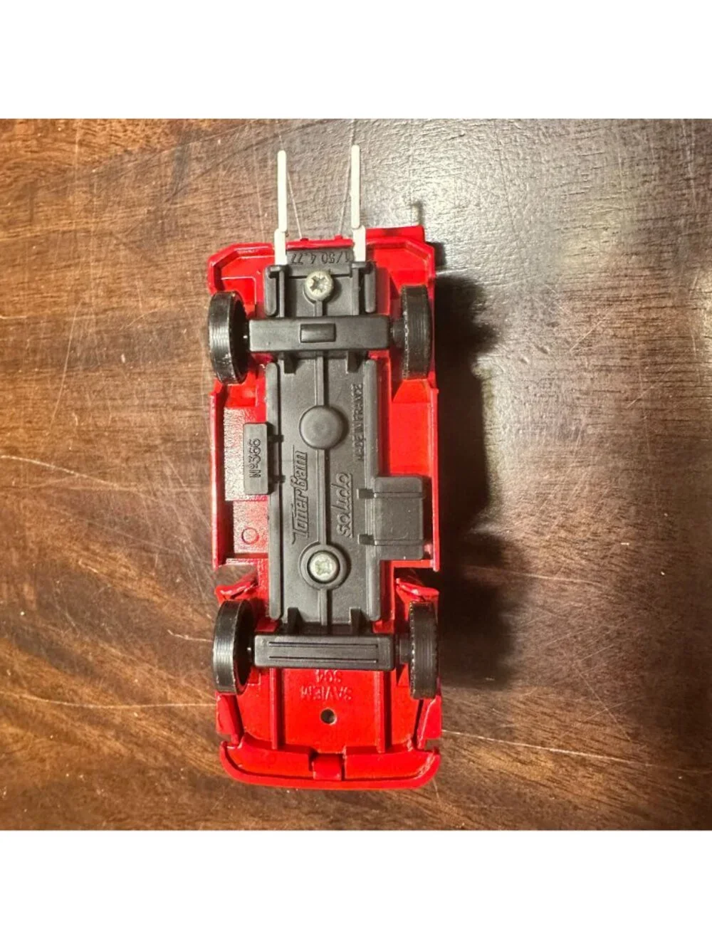 Vintage Solido Toner Gam No 366 Die Cast Fire Truck 1:50 France